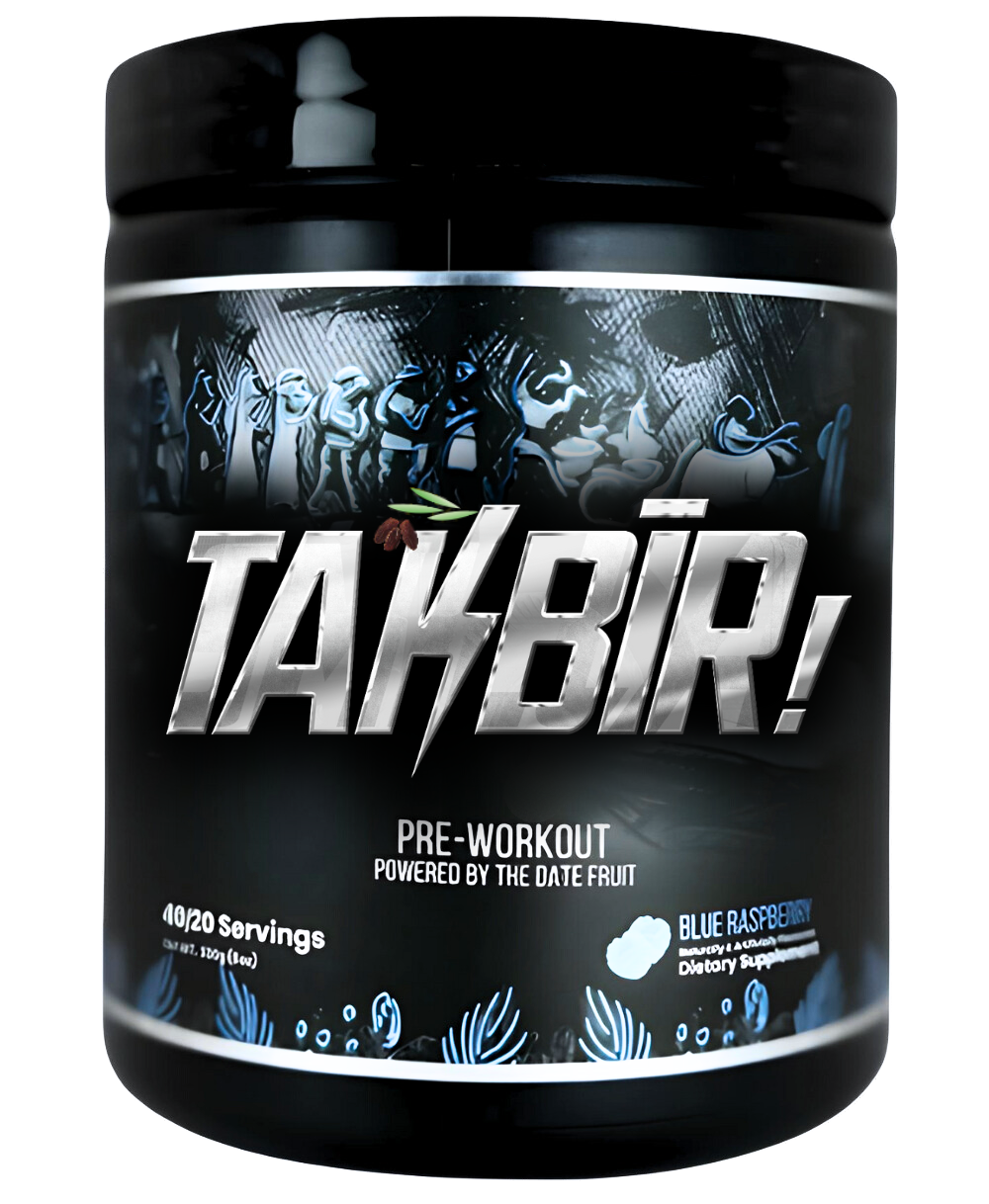 TAKBIR! Pre-Workout Blue Raspberry – Ummah Labs